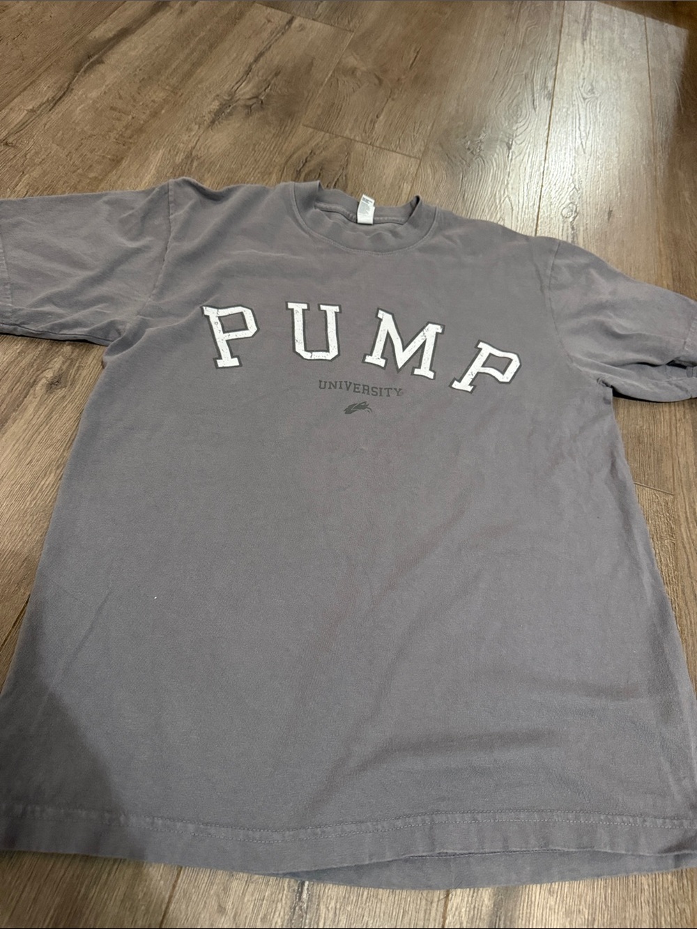 Alphalete men’s tee small gray